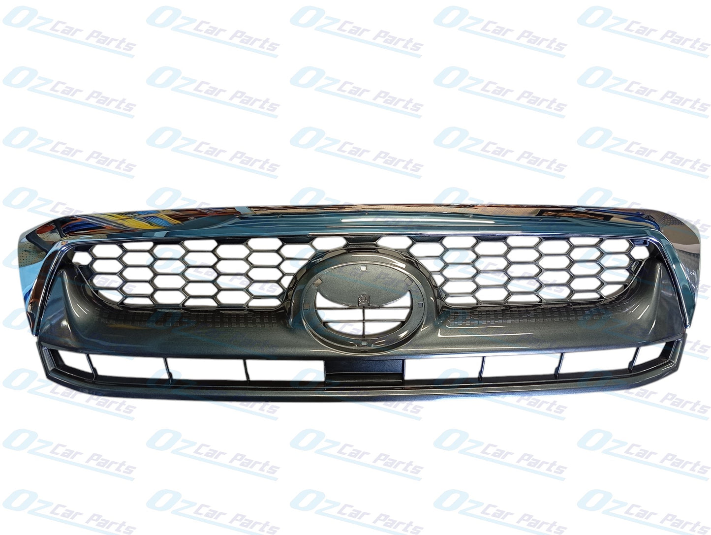 Front Grille Grey with Chrome Mould for Toyota Hilux SR 08-11