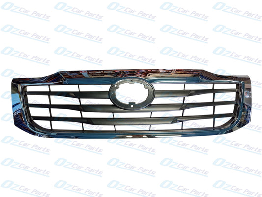 Front Grille Black Chrome for Toyota Hilux 07/2011 - 04/2015