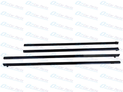 Front and Back Outer Door Weather Window Rubber Seal Set For FG Falcon XR Sedan