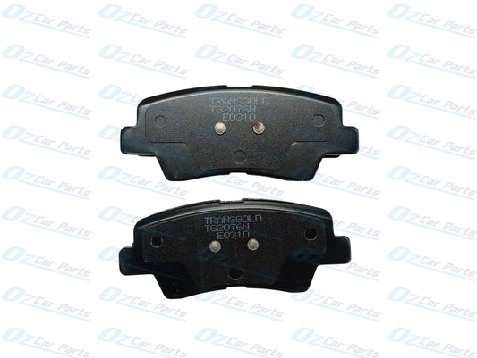 Rear Brake Pads Pair for Hyundai Sonato 05-21