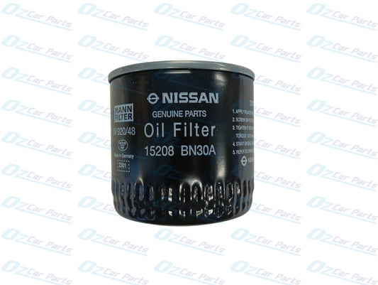 Oil Filter Genuine for Nissan Navara D22/D40M/D40T Pathfinder R51M