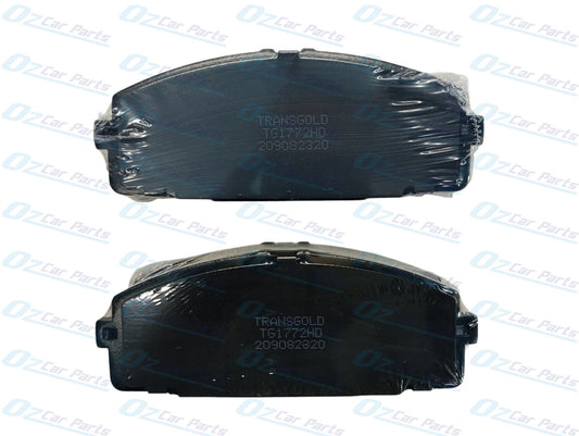 Front Disc Brake Pads Pair for Toyota Hiace Communter Van 05-12