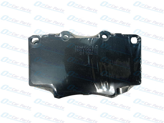 Front Brake Pads Pair for Toyota Landcruiser 73-80 Series