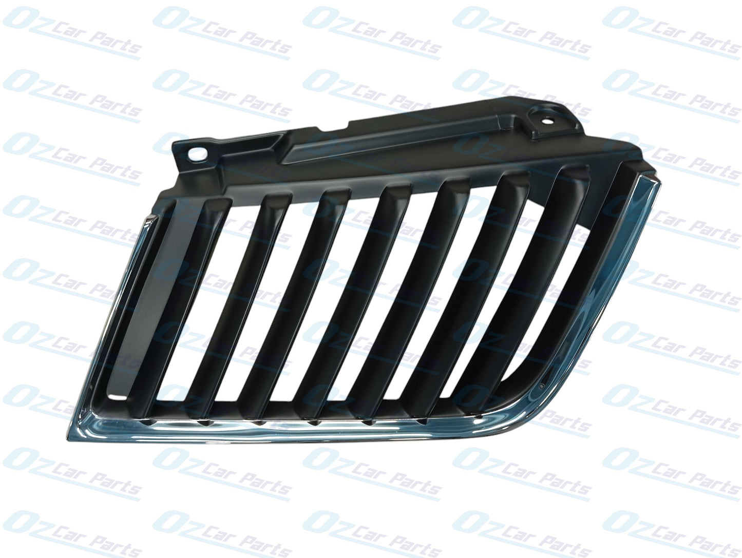 Driver Front Grille Chrome Black for Mitsubishi Triton ML 06-09