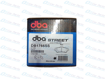 Rear Brake Pads Street Series DBA for Holden Commodore VE WM SV6 SS SSV Omega V6 V8