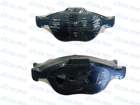 Front Brake Pads Pair for Ford Fiesta XR4 WP WQ