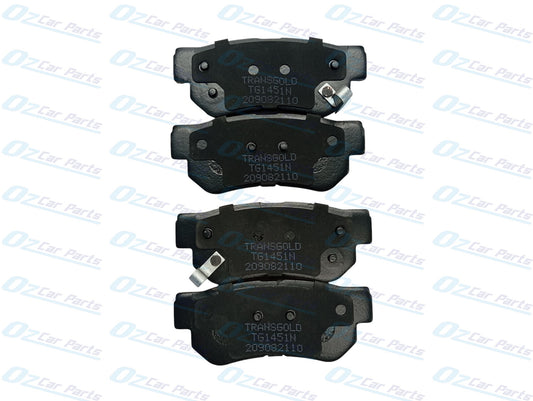 Rear Brake Pads Pair for Kia Magentis EX EX-L LX MG 06-10