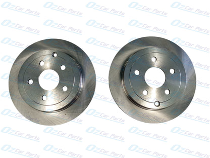 Rear Pair Brake Disc Rotors for Holden Commodore VE Omega Berlina V6