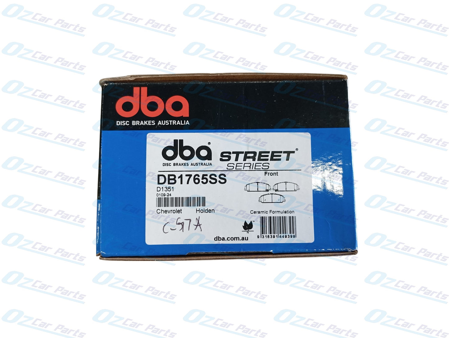 Front Street Series Brake Pads Pair for Holden Commodore VE WM SV6 SS SSV Omega V6 V8