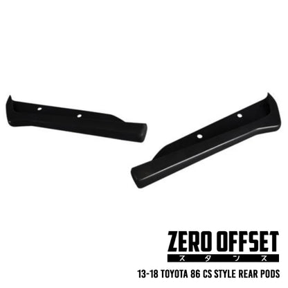 CS Style Rear Pods for Toyota 86 (ZN6)/ Subaru BRZ (ZC6) 2012-2021