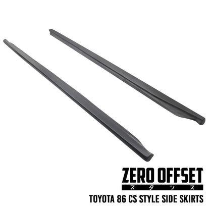 CS Style Side Skirts for Toyota 86 (ZN6)/ Subaru BRZ (ZC6) 2012-2021