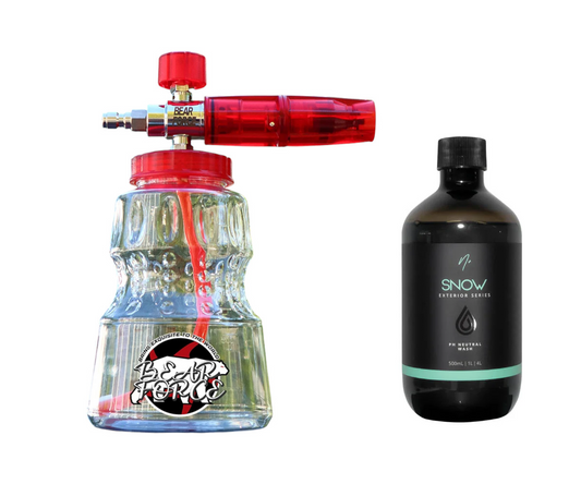 OCP Foam Cannon Kit | Foam Cannon + Nv SNOW pH Neutral Snow Shampoo