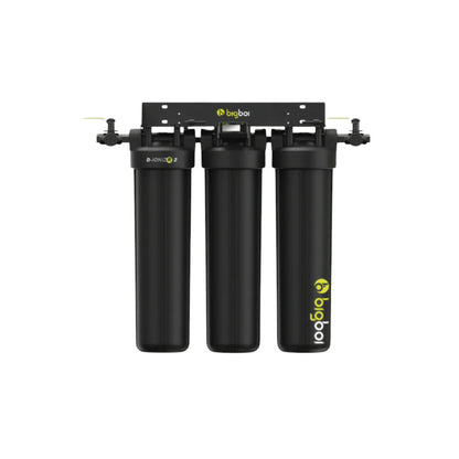 BigBoi D-IONIZR2 Water Filtration System 3 Filter Set Up with Built-in Bypass Valve & Digital TDS Meter D-IONIZR2SET MKII