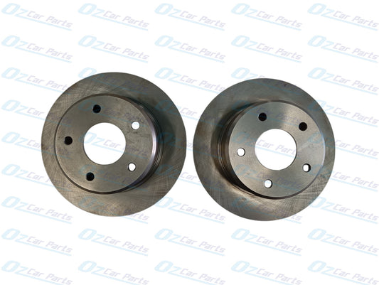 Rear Pair Brake Disc Rotors for Holden Commodore VR Statesman Caprice V6 V8