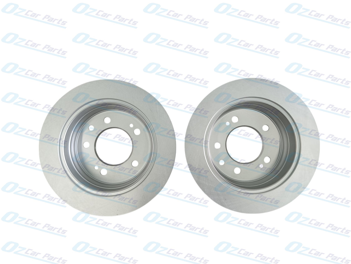 Rear Pair Brake Disc Rotors for Hyundai i30 FD 07-09 Hatch Wagon