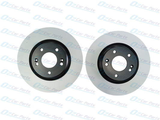 Front Pair Brake Disc Rotors for Hyundai Veloster JS Coupe 1.6L GDI 2018-2022