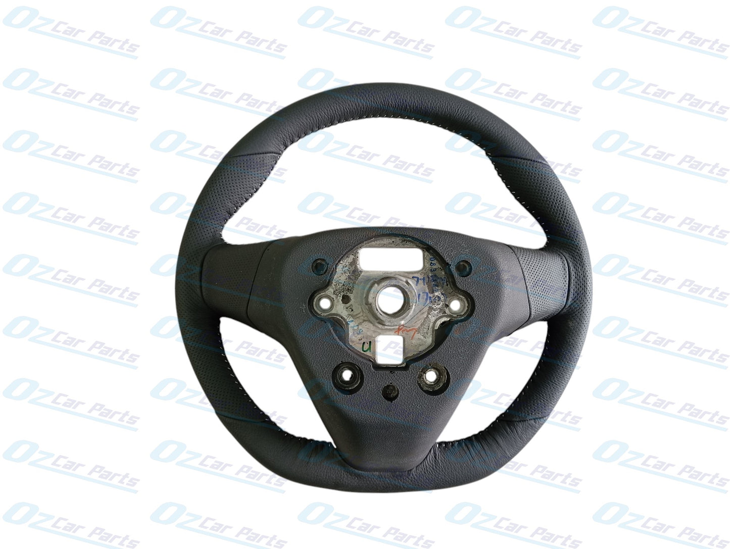 Steering Wheel Black Leather Sports with Silver Stitch Genuine for Holden Commodore VF HSV SS SSV SV6