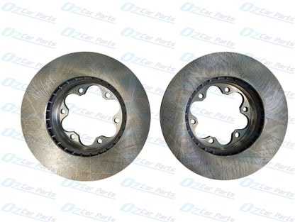 Front Disc Brake Rotors Pair for Toyota Hiace KDH200 KDH201 KDH205 KDH206 05-18