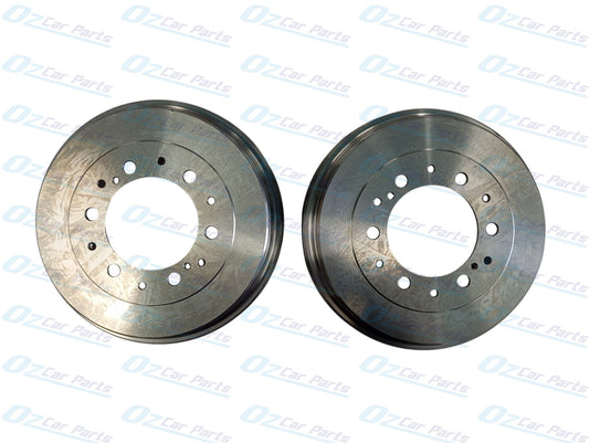 Rear Brake Drums Disc Pair for Toyota Hiace KDF 05 - 8/09