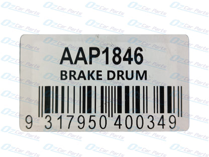 Rear Brake Drums Disc Pair for Toyota Hiace KDF 05 - 8/09