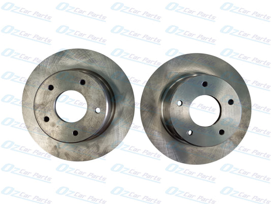 Rear Pair Brake Disc Rotors for Holden Commodore HQ HJ HX HZ WB Ute