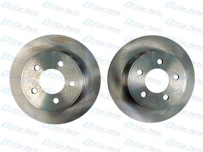 Front Pair Brake Disc Rotors for Ford Falcon XR6 Series 1