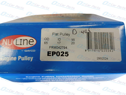 Drive Belt Idler Pulley for Holden Commodore VE VF VT VX VY VZ V8 Statesman Caprice WH WK WL WM