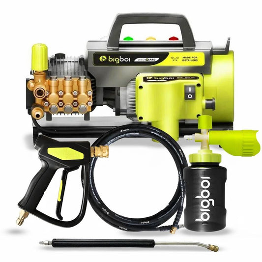 Bigboi Washr Pro MKII Bundle with Pressure Washer Unit + Hose Kit + Snow Foam Cannon + Short Trigger Gun