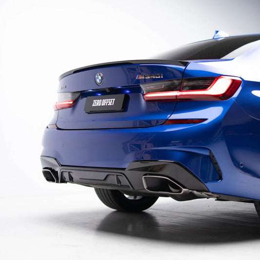 M Performance Style Rear Diffuser for BMW 3 Series G20 M340i 2019-2021
