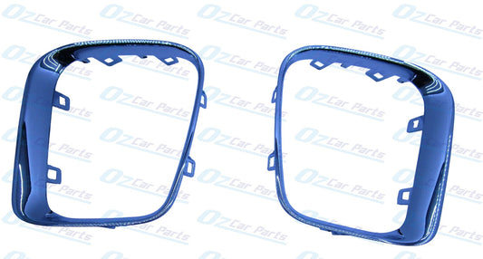 Front Bar Foglight Bezels Chrome Pair Genuine for Holden Commodore VE SS SV6 SSV Series 2