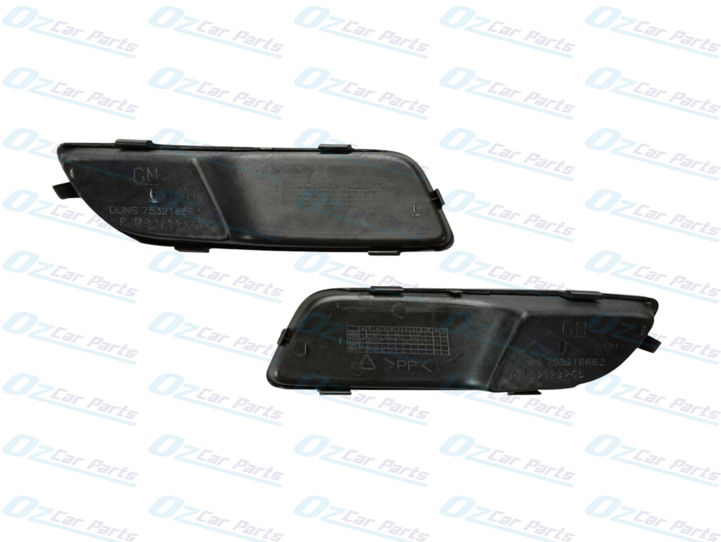 Lower Cover Foglight Inserts Pair Genuine for Holden Commodore VZ Executive