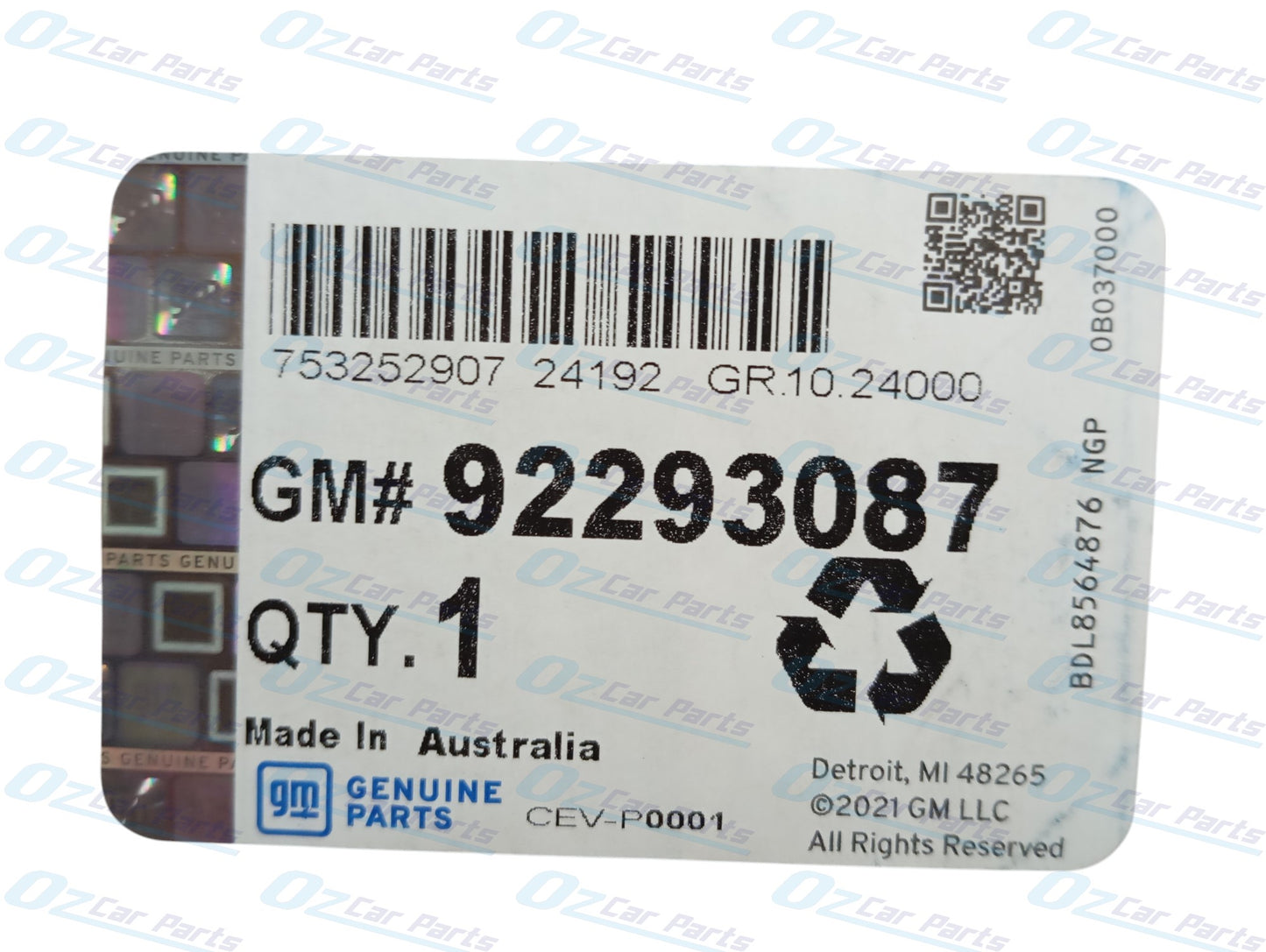 Console Cup Holder Genuine for Holden Commodore VF SS SSV SV8
