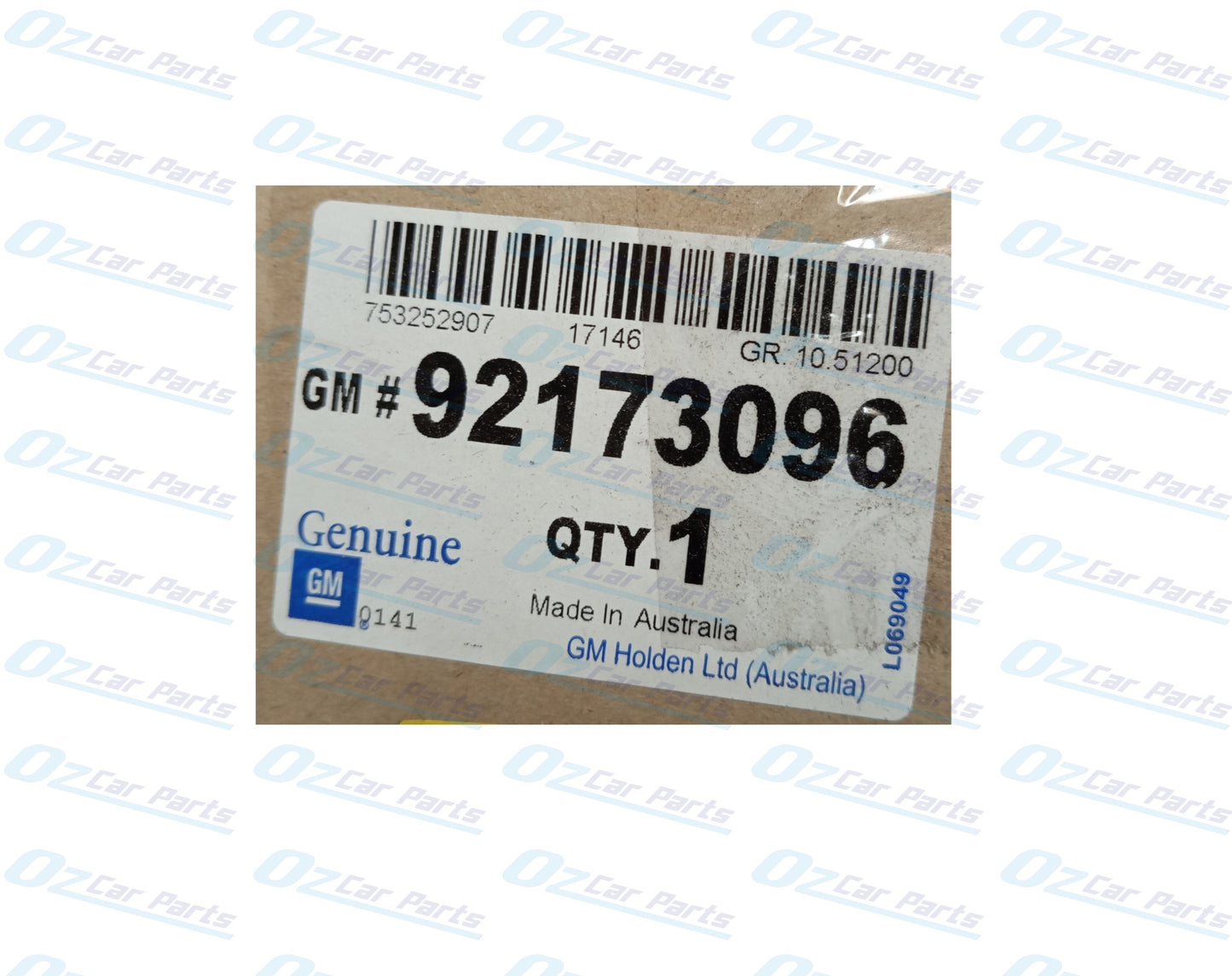 Front Driver Side Door Handle Black Genuine for Holden Commodore VE Series 2 SS SSV SV8