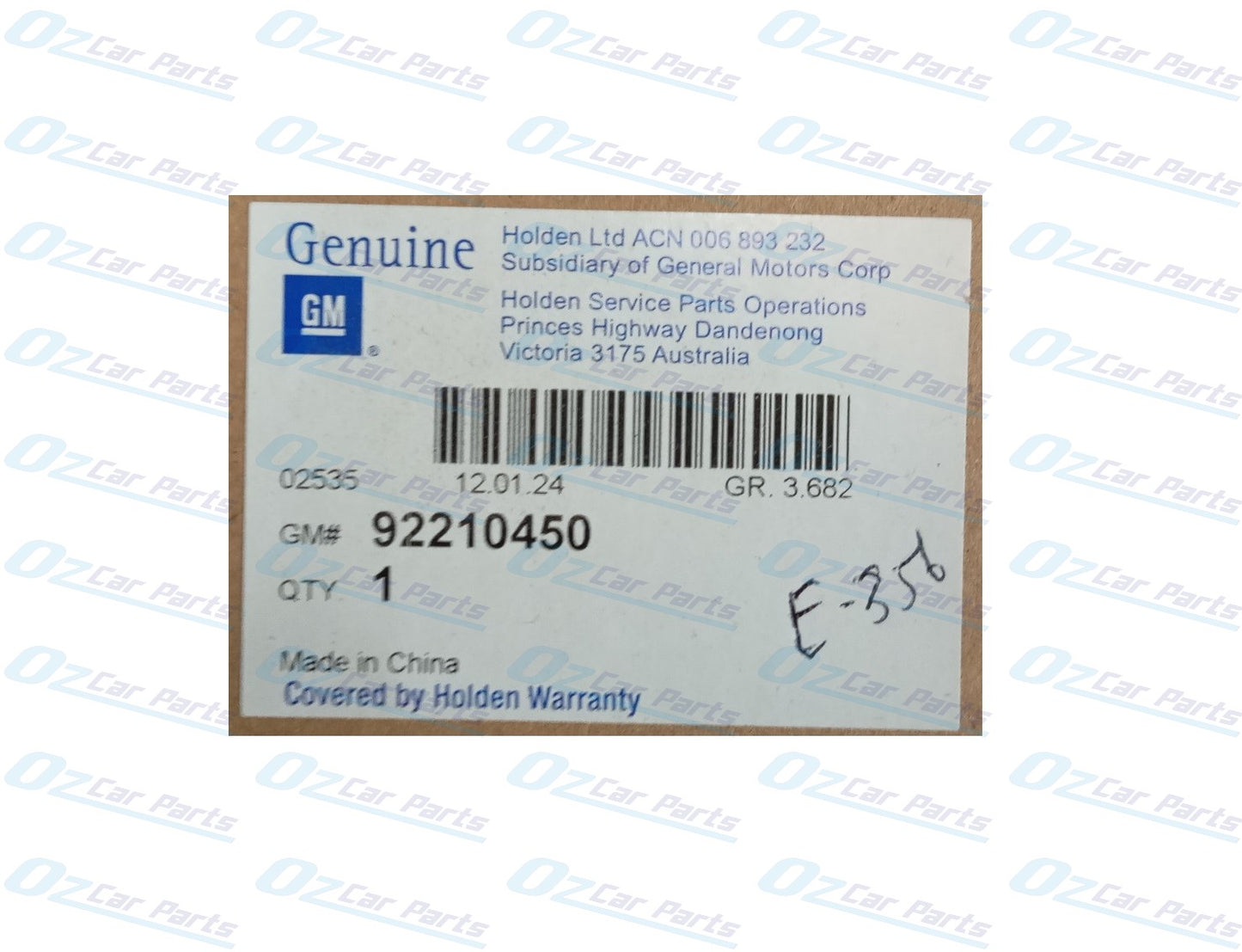 Exhaust Oxygen Sensor Genuine for Holden Commodore VZ V6 Executive Sedan Wagon Ute