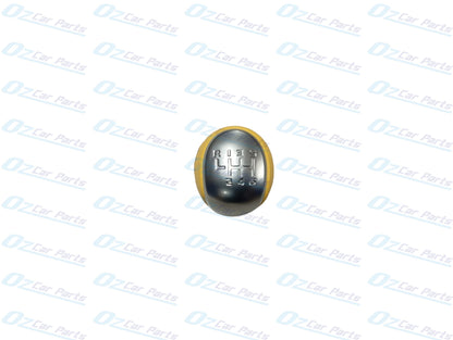 Manual Gear Knob Yellow Leather for Holden VE V6 SV6 Wagon Ute Sedan