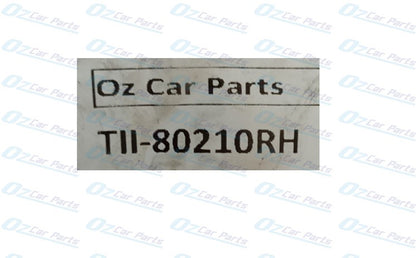 Front Driver Side Window Regulator Manual for Toyota Hilux LN167R 10/1997 - 8/2000