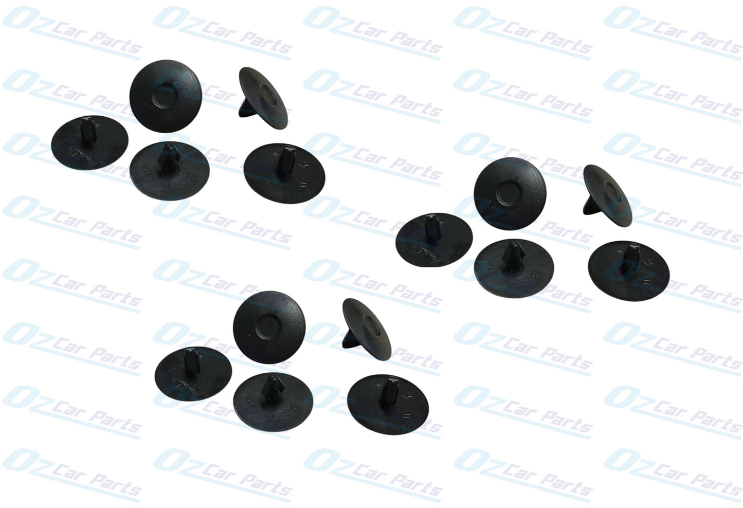 Bonnet Pad Insulator Clips Set of 15 Genuine for Holden Commodore VE VR VS VT VX VY VZ