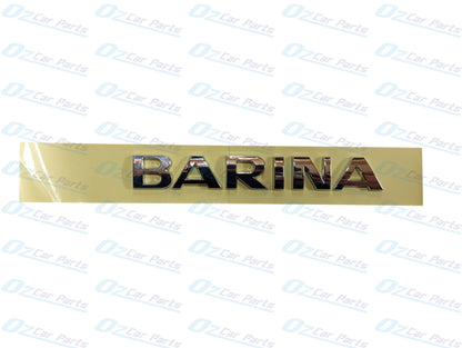 Barina Boot Badge Chrome Genuine for Holden TK Barina 06-11
