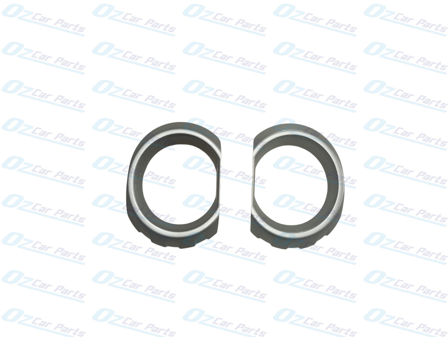 Silver Foglight Cover Bezel Pair Genuine for Ford Territory SY
