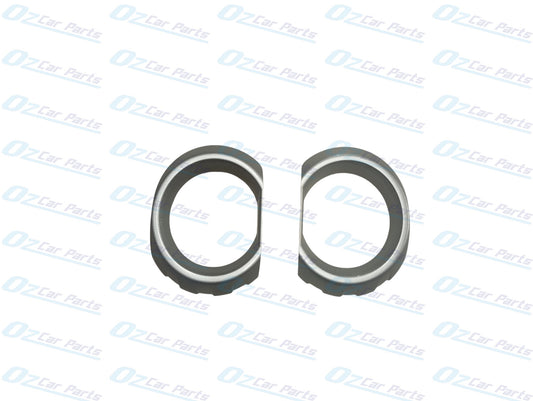 Silver Foglight Cover Bezel Pair Genuine for Ford Territory SY