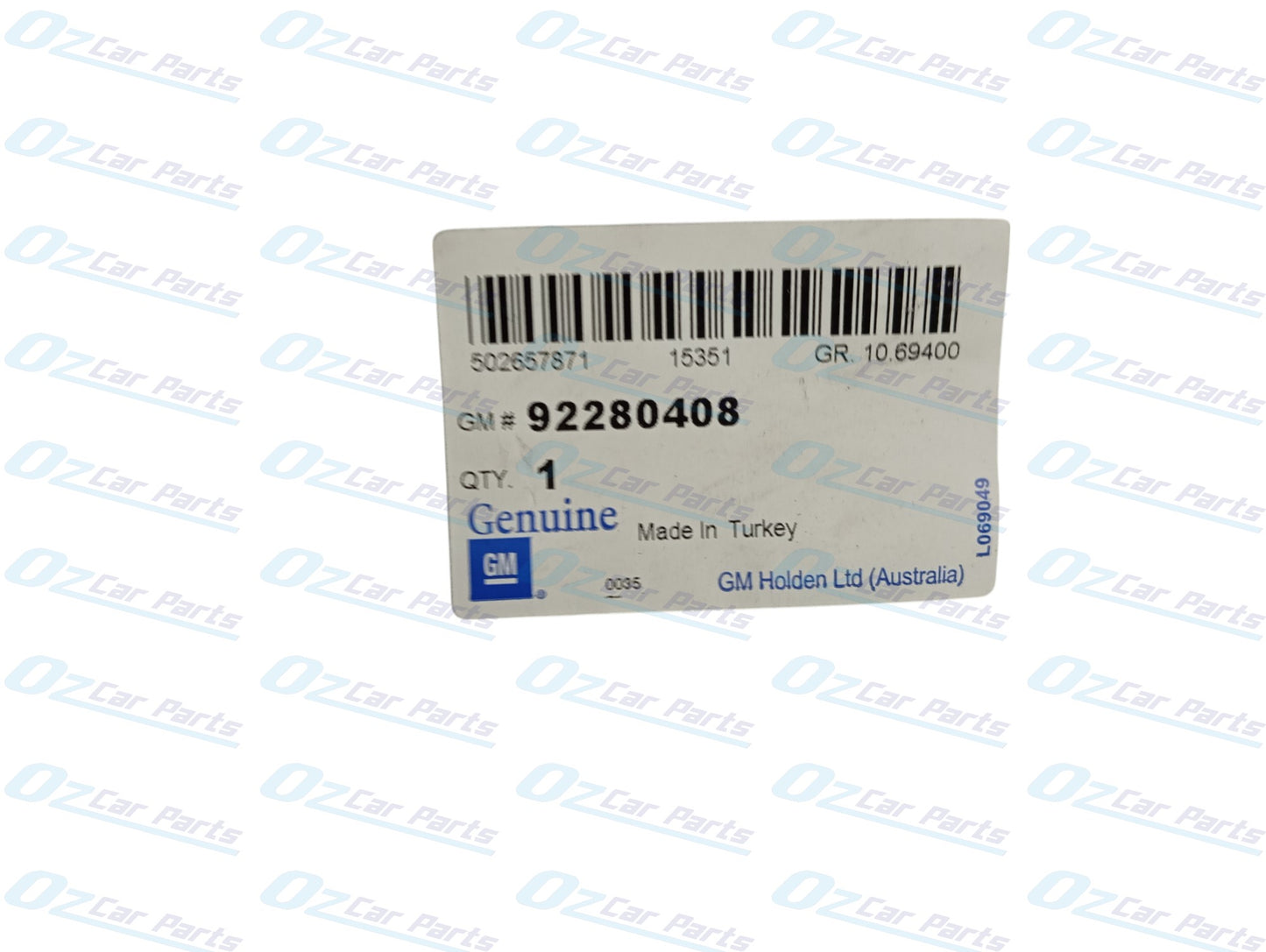 Rear Passenger Door Rubber Seal Weatherstrip Genuine for Holden Commodore Statesman Caprice WM WN