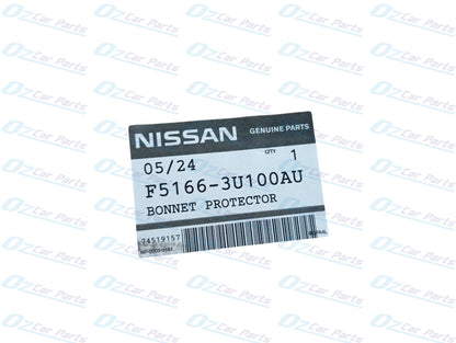 Smoked Tinted Bonnet Protector Genuine for Nissan X-Trail T31