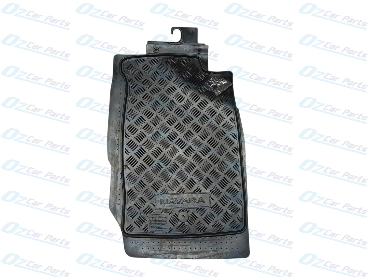 Front Rubber Floor Mats Pair Genuine for Nissan Navara D22