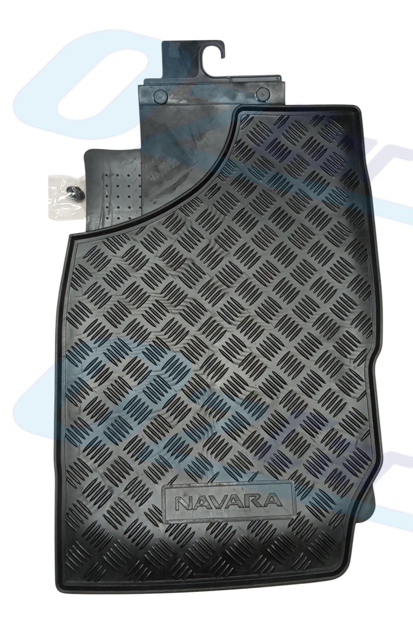 Front Rubber Floor Mats Pair Genuine for Nissan Navara D22