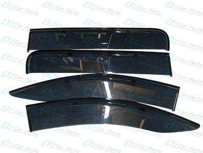Weathershields Set of 4 Genuine for Mitsubishi Triton MQ MR 2015-Onwards