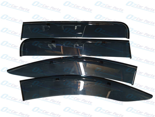 Weathershields Set of 4 Genuine for Mitsubishi Triton MQ MR 2015-Onwards