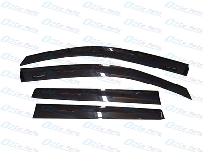 Slimline Tinted Weathershield Set of 4 Genuine for Mitsubishi Outlander 13-19