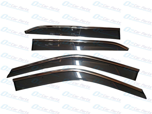Slimline Tinted Weathershield Set of 4 Genuine for Mitsubishi Eclipse Cross
