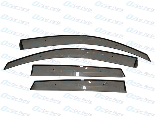 Slimline Tinted Weathershield Set of 4 Genuine for Mitsubishi ASX XA XB XC