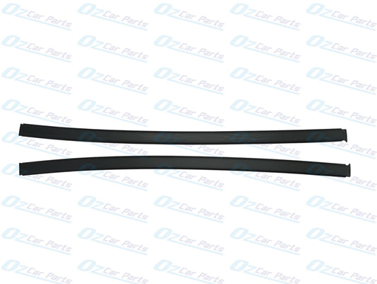 Roof Gutter Trim Mould Black Pair Genuine for Holden VE VF Ute